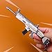 mankecheng games metal SCAR Automatic Rifle Gun Model Action Figure Arts Toys Collection Keychain Gift