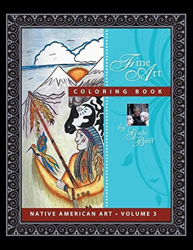 Native American Volume 3: Fine Art Coloring Book