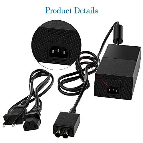 Power Supply for Xbox One, [Newest Version] WEGWANG AC Adapter Cord