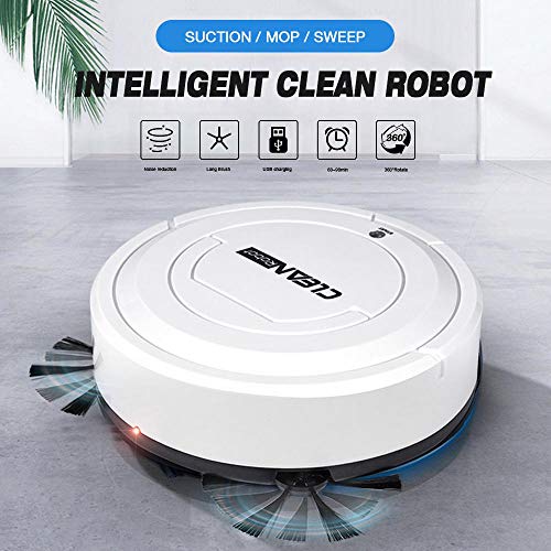 Toy Vacuum Cleaner, Mini Robot Vacuum Cleaner, Pretend Play Kids Home Cleaning Toy with Touch Switch, Housekeeping Floor Cleaning Tools for Children (#3) - Thumbnail 2