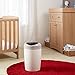 Tommee Tippee Simplee Diaper Pail Starter Set, Blocks Odor, Antibacterial, Holds 18 Diapers, 4 Refills Cartridges, Grey