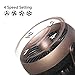 OPOLAR Rechargeable Desk USB Personal Fan with Aroma Dispenser Feature, Battery(2200mAh) Operated Small Fan with 4 settings, 360 Rotating, Low Noise, Powerful Wind Output for Camping,Travel and Office