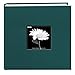 Fabric Frame Cover Photo Album 200 Pockets Hold 4x6 Photos, Majestic Teal