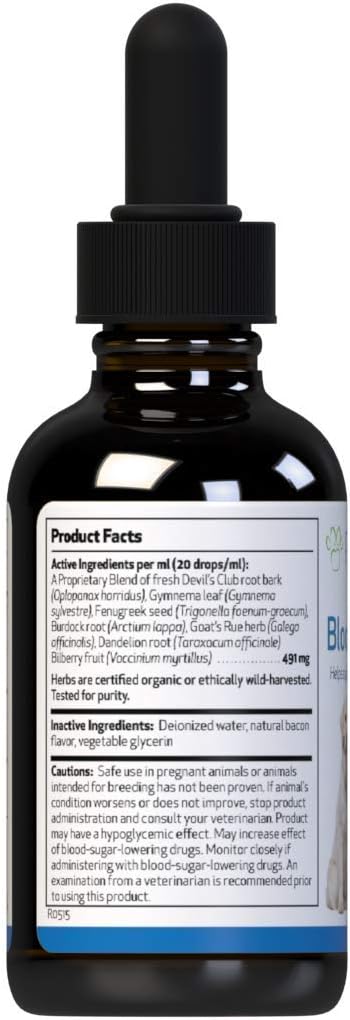 Pet Wellbeing Blood Sugar Gold for Cats - Natural Support for Healthy Blood Sugar Levels in Cats - 2 Ounce 59 Milliliter : Pet Supplies