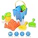 13 Pcs Beach Toys Set Sand Castle Bucket & Tools & Molds In Mesh With Zippered Bag Summer Play Set for Babies Kids