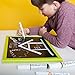 Blami Arts Drawing White Chalk Markers 4 Pack - Reversible Fine and Jumbo Tips 16mm - 10mm - 6mm - 3mm - Chalkboard Pens for Bistro Glass Windows, Office School Supplies - Eraser Sponge Included