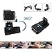 Luxebell Accessories Kit for AKASO EK5000 EK7000 4K WIFI Action Camera Gopro Hero 6 5/Session 5/Hero 4 3 2 1 DBPOWER Apeman Xiaomi Yi