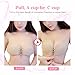 [NEW VERSION FBA] Adhesive Bra, Push Up Strapless Bra with Drawstring Reusable Invisible Silicone Backless Bras for Women (Cup B, Nude)