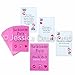 Bachelorette Party Games Kit - Bride To Be Sash, Naughty Dare Cards, Bride To Be Sunglasses, Straws