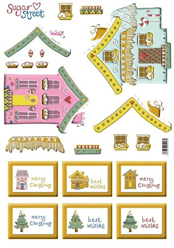 Personal Impressions PI-T-KIT9 Sugar Street House Toppers, Multicolour