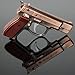 Stylish Pistol Shape Cigarette Lighter Copper