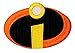 The Incredibles Superhero Costume Logo Disney Pixar Movie Iron On Applique Patch