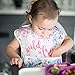 Bumkins Bibs for Girl or Boy, SuperBib Baby and Toddler for 6-24 Months, Essential Must Have for Eating, Feeding, Baby Led Weaning Supplies, Mess Saving Catch Food, Fabric 3-pk Wild and Free