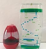 Volcanic Eruption Liquid Bubble Toy With Dual Color Water Marbles Liquid Timers Fidget Toys All In One Package.