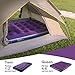 OlarHike Twin Air Mattress with Electric Pump, Portable Air Bed Blow Up Mattress for Camping Car, Repair Patches | Pillow Included