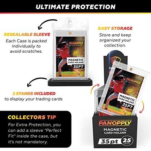 6 Étuis Magnétiques Pour Cartes - Protection UV Et Eau - Transparents - Pour Cartes De Collection, Sport, Jeu
