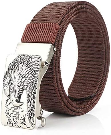 Amazon Co Jp メンズ用ベルト ナイロンキャンバス自動バックルメンズタクティカルアウトドアベルト ジーンズ用ベルトカジュアルパンツ 125cm5色 ホーム キッチン