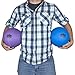 8.5-Inch Official Size Dodge Ball | Features Textured Grip, Regulation Sized For Professional Level Play | Playground Rubber Balls for Kickball, Foursquare, Wall Ball, and More Schoolyard Games (Blue)