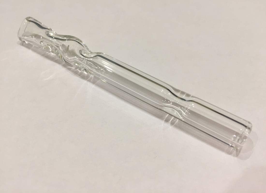 1 Pieces. Glass Filter Tips, Reusable Mouth Glass Rolling Smoking, Medical Glass. (Clear)