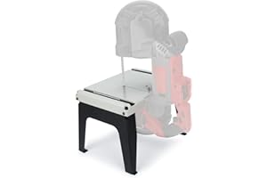 DITKOK Band Saw Stand Portable Table for Milwaukee Band Saw, Powder Coated (SAW NOT INCLUDED)