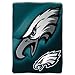 The Northwest Company NFL Philadelphia Eagles Micro Raschel Throw Blanket, 60