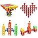 Twister.CK Peg Building Blocks Montessori Toys for Fine Motor Skills Color Recognition Sorting Counting Open-Ended Educational Toys