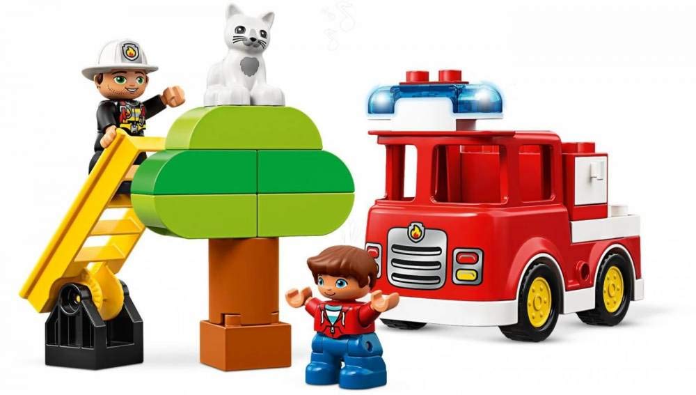 LEGO DUPLO Town Fire Truck 10901 Building Blocks (21 Pieces)