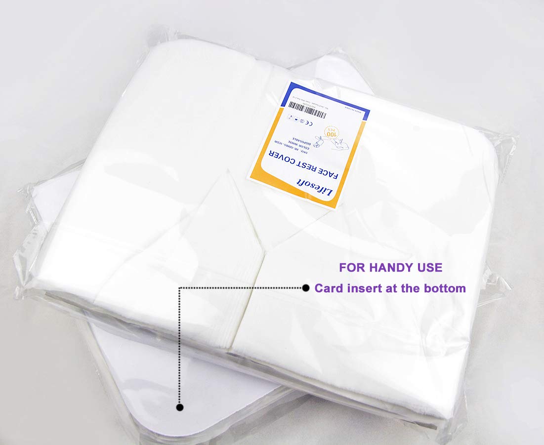 Lifesoft Disposable Fitted Massage Table Sheet Heavy Duty Facial Bed Cover, 10 Count : Beauty