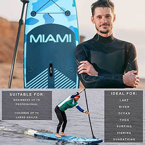 Tidal King Miami 10' 6" Stand Up Paddle Board ISUP with Adjustable