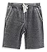HARBETH Men's Casual Soft Cotton Elastic Fleece Jogger Gym Active Running Hiking Pocket Shorts