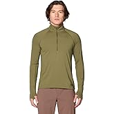 Mountain Hardwear Mens Butter Up Long Sleeve Half Zip