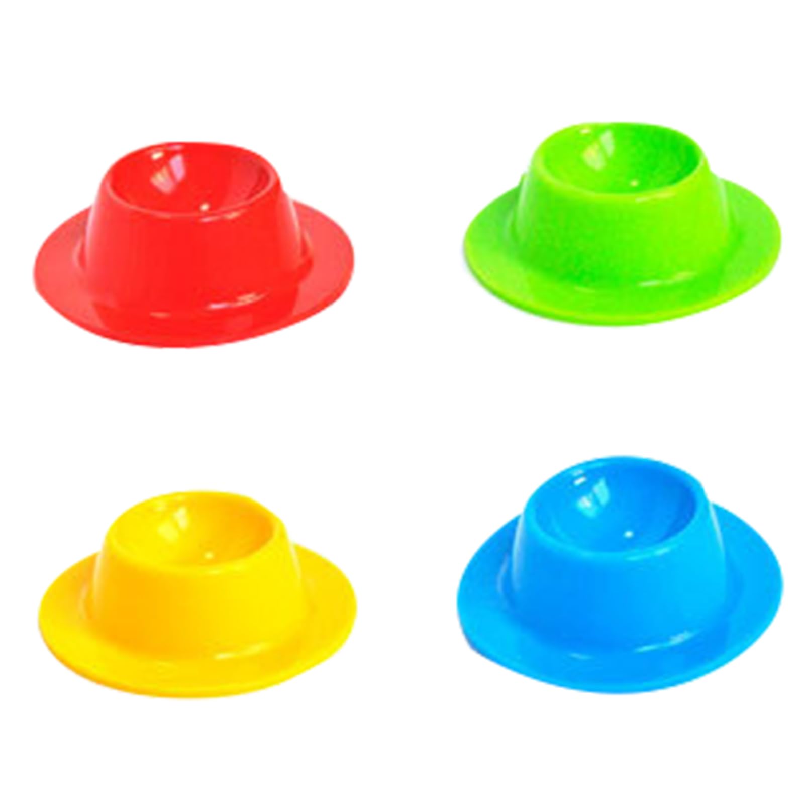 Soulnioi Egg Holder Set in 4,Boiled Egg Silicone Holder,Silicone Egg Cup Egg Stand Tray,for Kitchen Boiled Eggs Breakfast,Store Egg Cups/Holders