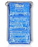 Gel Beads Hot & Cold Compress Pack – Large with Fabric Backing – 13.75 X 7.25 inches - Innovative Reusable gel bead technology provides instant heat or ice pain relief, rehabilitation and therapy.