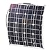 GIARIDE 50W 18V 12V Solar Panel Monocrystalline Cell Flexible Bendable Lightweight Waterproof Off-Grid Solar Power System Charger for RV, Boat, Caravans, Motorhome, Camping, and 12V Battery Charging