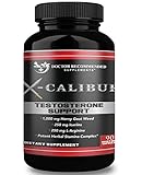 X-Calibur - Male Support for Men - Natural Stamina, Endurance, Energy, Strength - Testosterone Booster (90 Capsules) Build Muscle Size - with Manganese