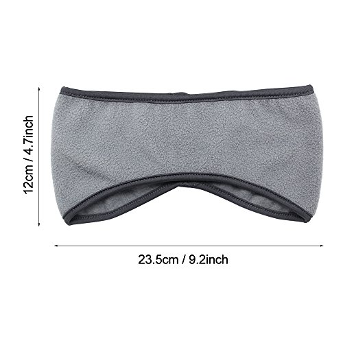 Homgaty 3 Pack Winter Headbands Fleece Ear Warmer for Men and Women Perfect For Sports,Ski,Running,Cycling - Thumbnail 4