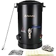 TOAUTO 10Lbs Wax Melter for Candle Making - Candle Wax Melting Pot with Faster Pour Spout and Temperature Controller, No Cloggy and Easy Clean Up