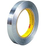 3M T9634251PK Aluminum Foil Tape, 1/2