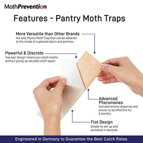 West Bay Retail | Pantry Moth Killer KIT - Natural Moth Killer Kit by MothPrevention - 2-3 Room Treatment