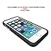 MoboZx iPhone 5S Case, iPhone SE Case, [Premium Texture] Dual-Layer [Rugged PC + Flexible TPU] Slim Protective Grippery Heavy-Duty Scratch-Resistant Shockproof Bumper for Apple iPhone SE/5/5S (Black)