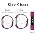 Adepoy Fitbit Alta Bands and Alta HR Bands, Newest Adjustable Replacement Wristband with Secure Metal Clasp for Fitbit Alta HR and Fitbit Alta