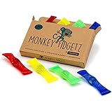 Mesh-and-Marble Fidget Toy (8-pack) - Stress / Anxiety Relief for Adults and Kids - BPA Free