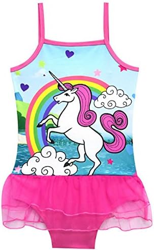 Fribro Baby Swimsuit one-Horned Children's Unicorn Bathing Suit Girl Cute hot Spring Girl Swimsuit