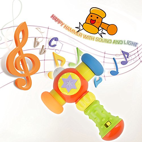 image for Goolsky GOODWAY G104 Soft Knocking Hammer with Sound and Light Baby To