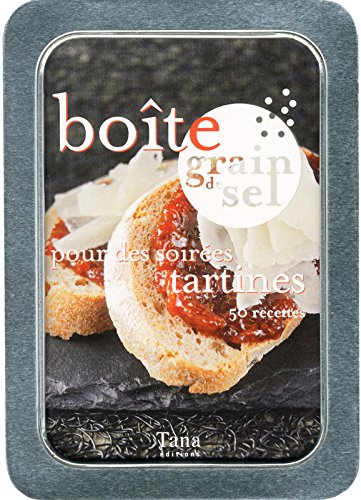 Boîte grain de sel pour des soirées tartines
