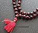 7mm red wood chandan mala (sandalwood) mala 108+1 beads for japa and meditiation original