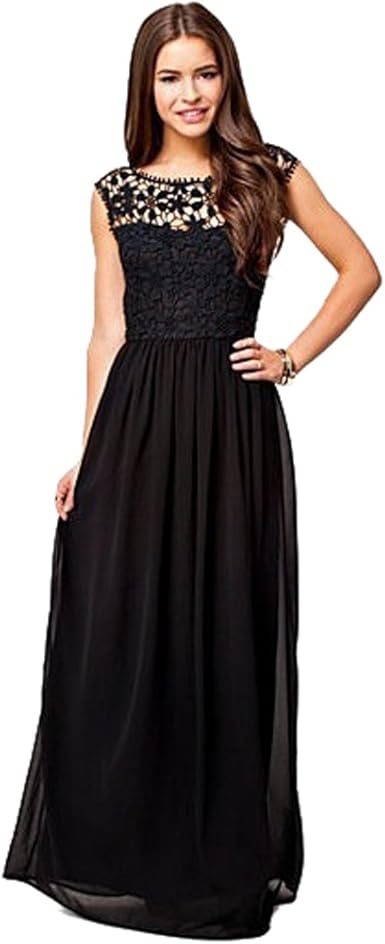 robe longue noire amazon