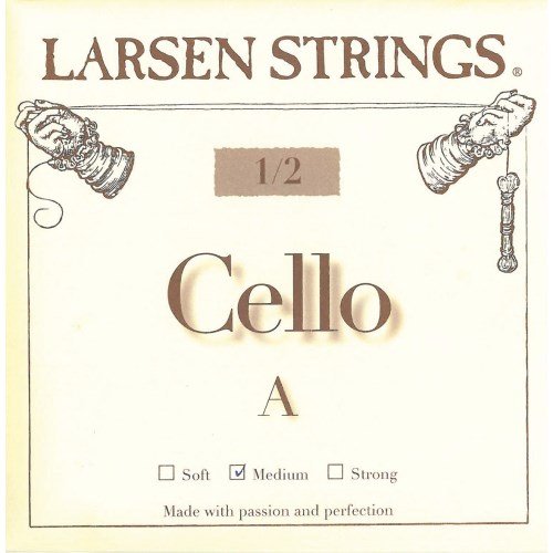 Larsen Strings For Cello Small Size A 1/2 single string