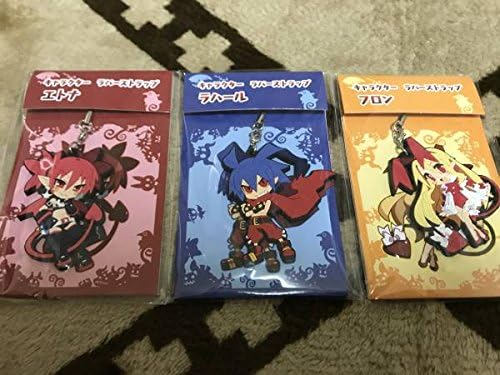Amazon Co Jp 魔界戦記ディスガイア D2 キャラクター ラバーストラップ ラハール エトナ フロン 3種 ホビー 通販