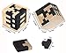 StillCool 3D Wooden Brain Teaser Puzzle, Genius Skills Builder 54 Pieces T-Shape Tetris, Educational Toy for Kids Explore Creativity and Problem Solving, Desk Puzzles Gifts